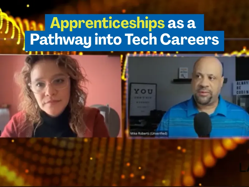 Apprenticeships as a pathway into tech careers thumbnail